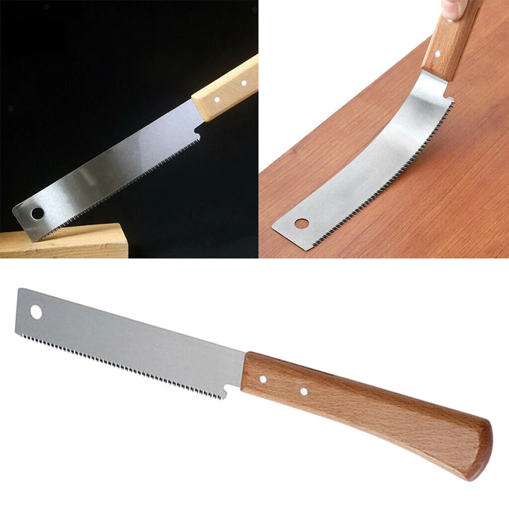 Steel Saws Japanese Pull Saw Single/Double Edge Hand Saw 3 Side Teeth Woodworking Pull Saw Hand Saw For Woodworking Cutting