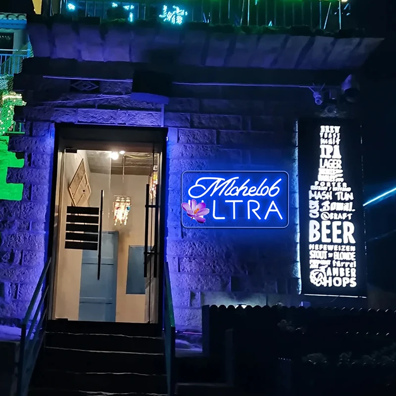 네온사인 벽 장식 LED 네온 조명 남성용 침실 바 비스트로 상점 파티 생일 선물 벽 예술 USB 전원