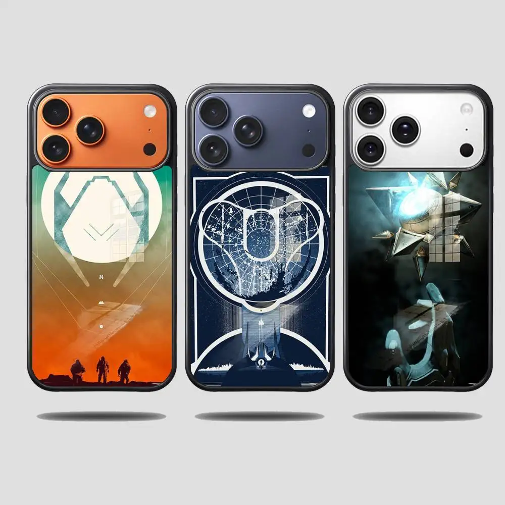 

D-Destinny 2 Game Phone Cases For iPhone 17 16 15 14 13 12 11 Pro Max Ultra-thin heat-dissipating magnetic case