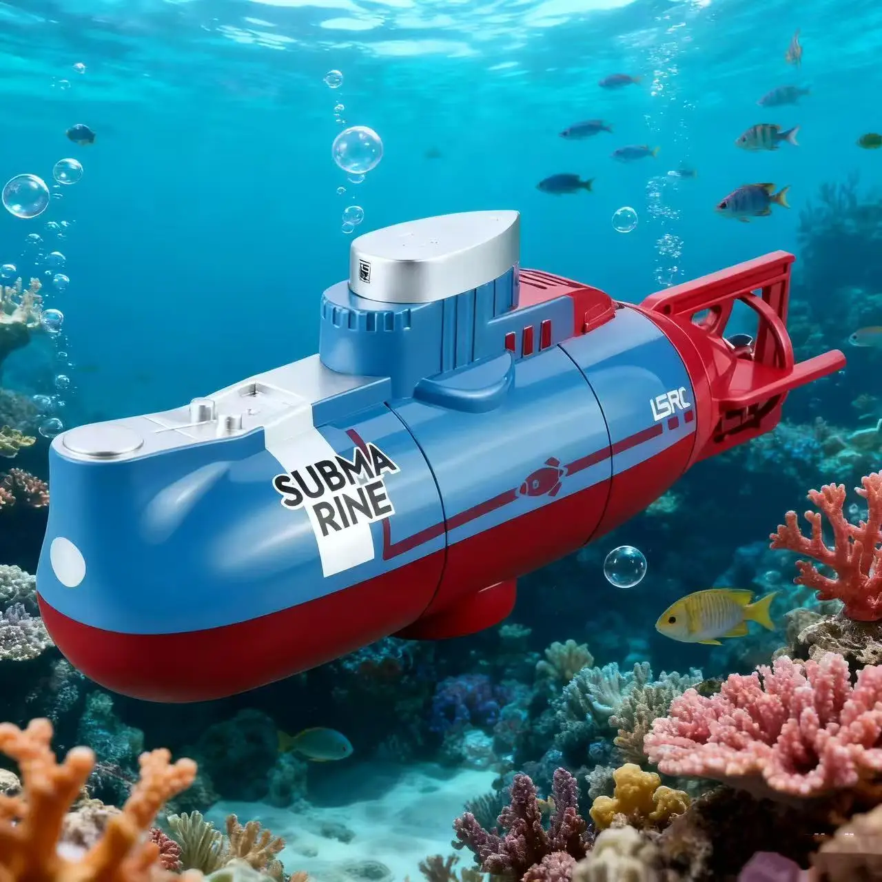 0.1M/s Mini RC Submarine: A Waterproof Adventure Toy with Hover, Dive, and Realistic Controls