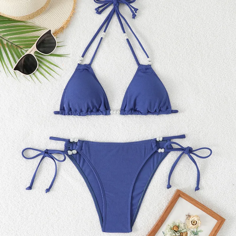 

Parel Sexy Bikinis 2025 Swimsuits Women's Swimwear Push Up Female Beach Swim Wear Bathing Suits Brazilian Bikini Set Pool Bather