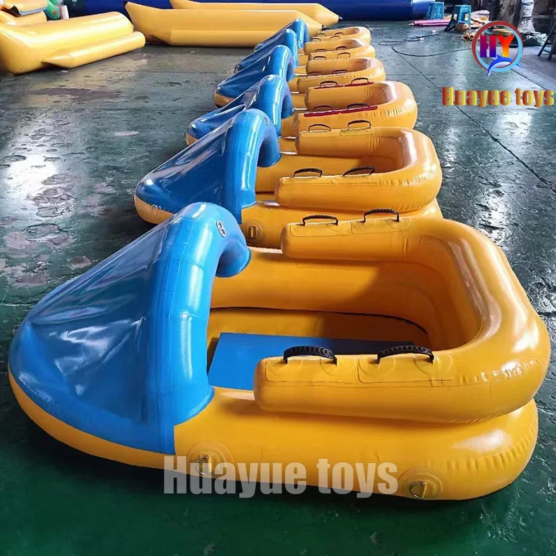 high Grade Heavy Duty Thickened Special Design winter Snow mobile Scooter Sled Body Inflatable Custom Snow Tube sport game