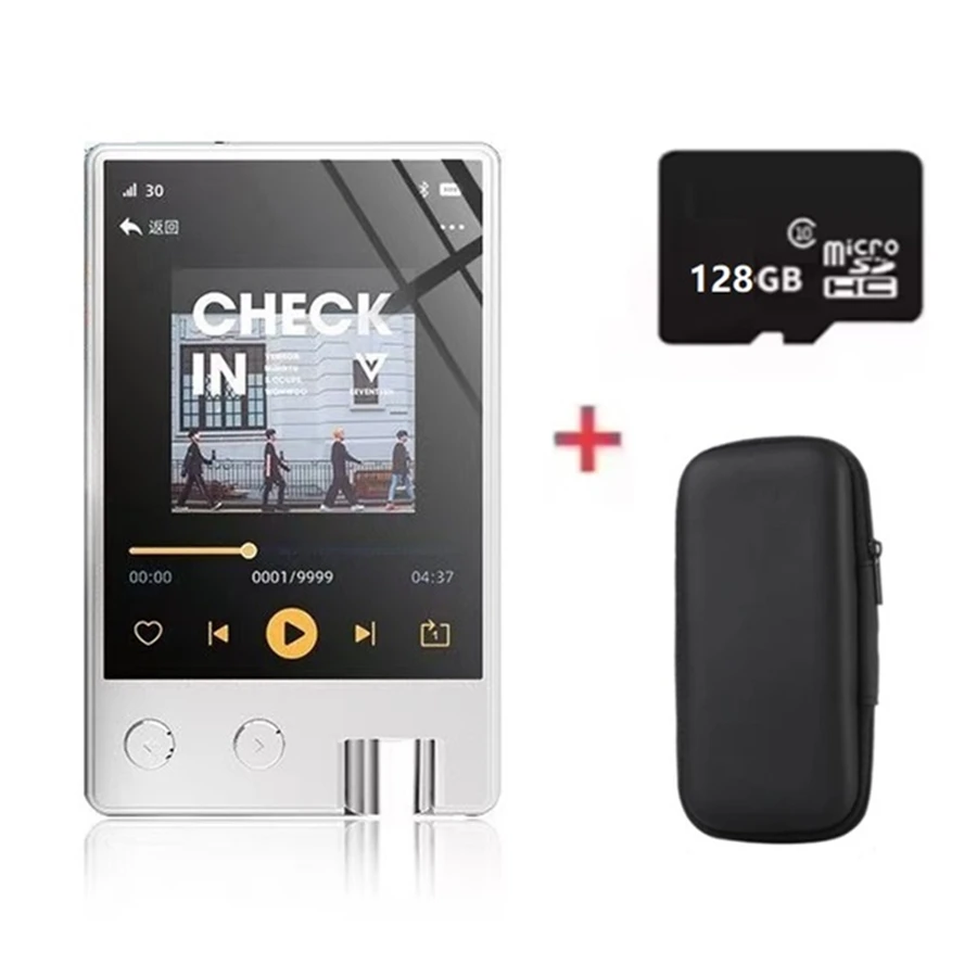 New 160GB Metal Bluetooth MP3 Player 2.4" IPS Touch Screen Type-C HiFi Lossless MP4 Walkman with Speaker Voice Recorder 2025 - Image 2