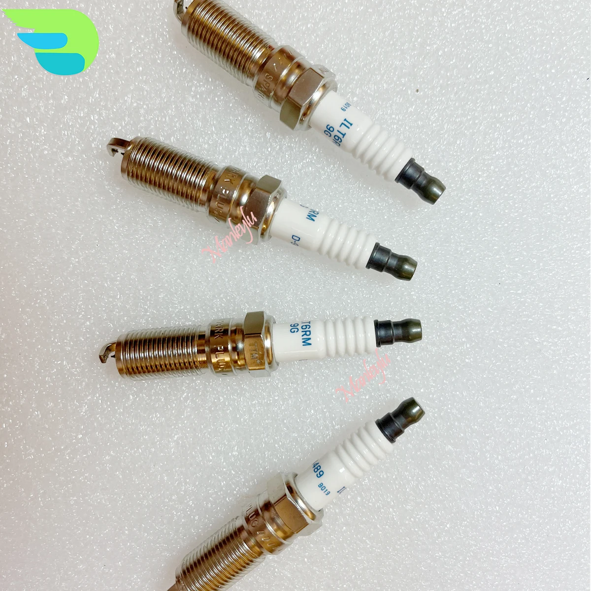 4pcs DOUBLE IRIDIUM Spark Plug D-94489 FOR ILTR6M9G 94489 Everest Fiesta taurus Mondeo EDGE Escape Explorer Mustang ecosport