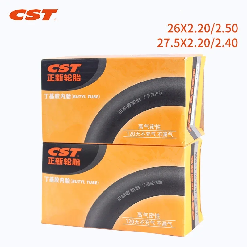 CST Bicycle Inner Tube 26/27.5inch 26*2.20/2.25 2.50 27.5*2.3/2.4 2.6 2.80 SV/FV MTB 26