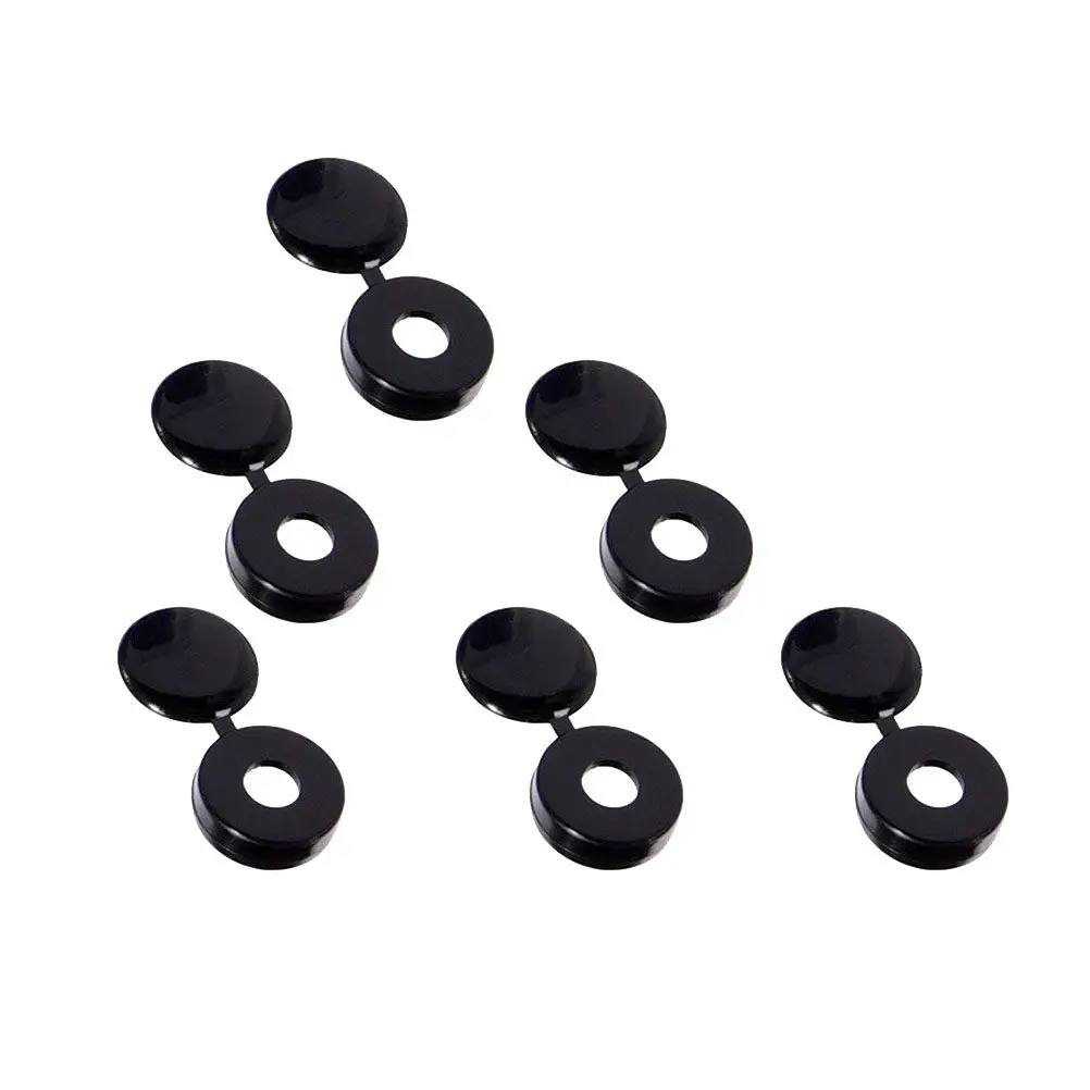 200Pcs Screw Caps Plastic Protective Covers with Leakproof Joint Seal Oil Resistant Abrasion Resistant Decorative Bike Car Mount