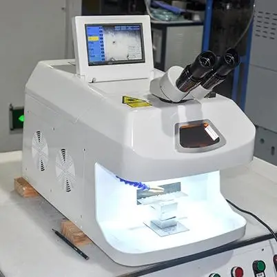 Baikeopto 80W Compact Jewelry Laser Welding Machine Stable Performance Easy Operation YAG Welder for Jewelry Repair Shop