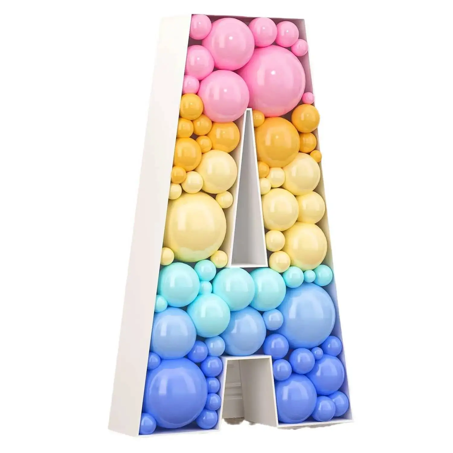 Giant Number Led Light for Kids Birthday Party Wedding Anniversary Decor DIY Frame Marquee Number KT Board Balloon Filling Box - view 6