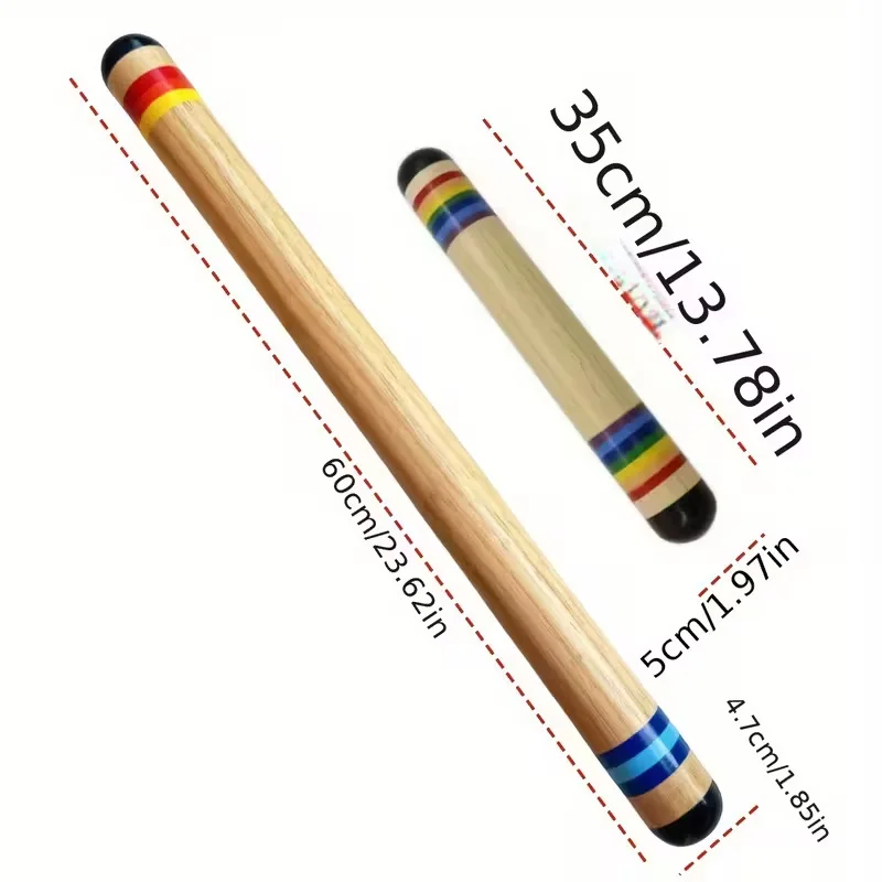 Wooden Rain Stick Meditation Relaxation Instrument Wood Spiritual Sound Therapy Rain Shaker Percussion Adult Orff Instruments