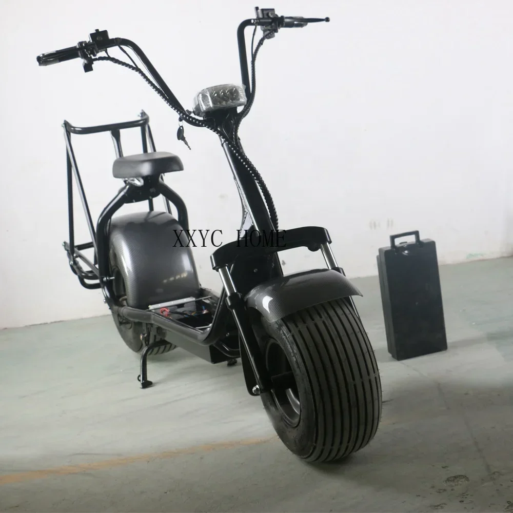 Toodi 2022 golf  mobility 2 wheel electric scooter citycoco removable battery electric motorcycles with golf