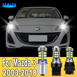 2pcs Dual Mode LED Turn Signal+Daytime Running Light DRL Accessories For Mazda 3 BK BL BM BN 2003-2018 2008 2009 2010 2011 2012
