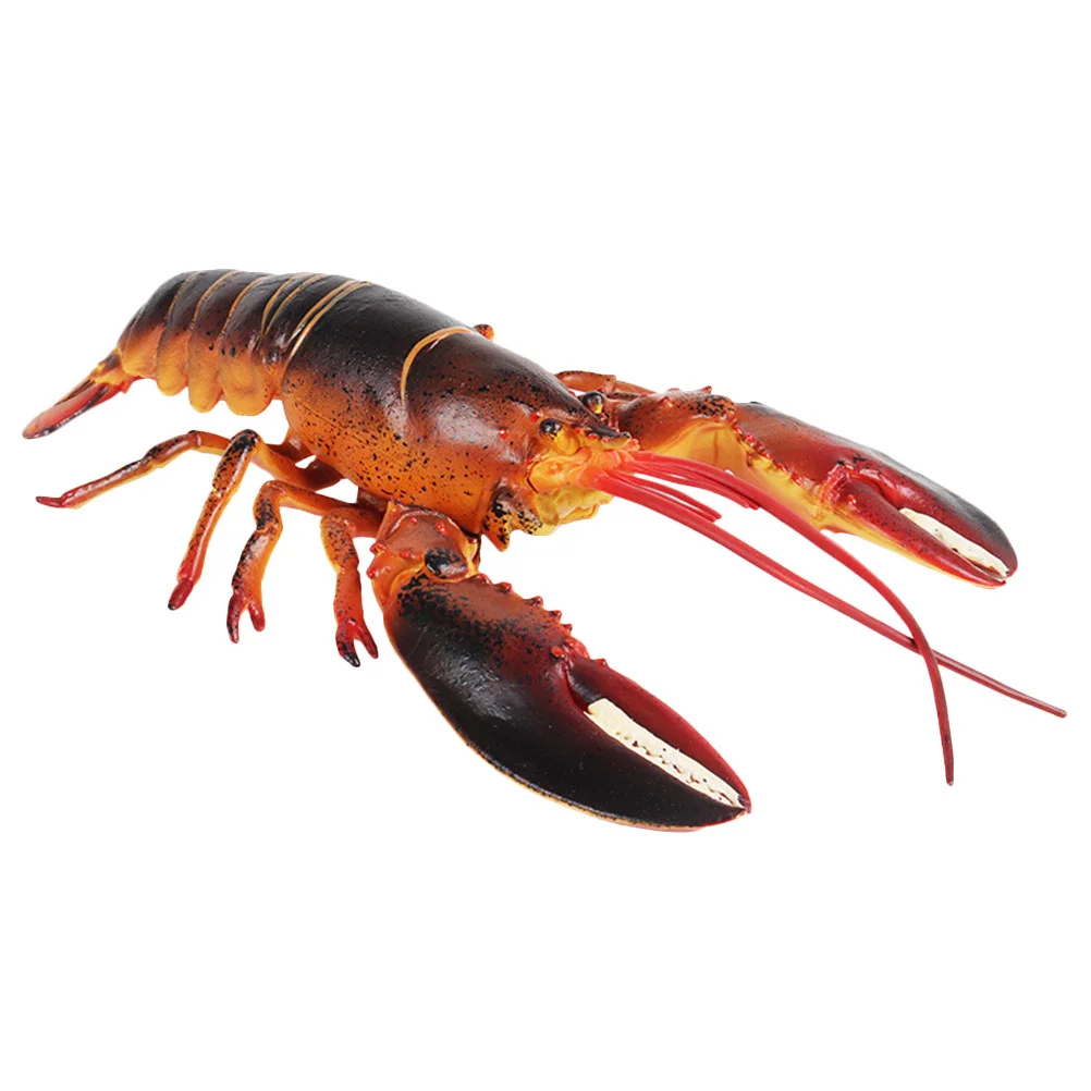 Lobster Figures Decor Figurine Animal Figurines Realistic Toy Simulated Sculpture Food