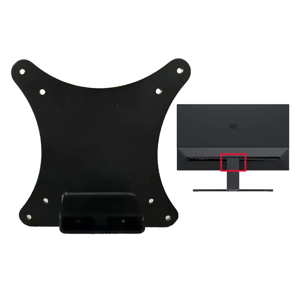 Adaptador VESA para soporte de montaje xiaomi rmmnt27nf Mi Monitor de escritorio 27 "75x75 y 100x100 soportes de brazos y soportes de pared 27 pulgadas