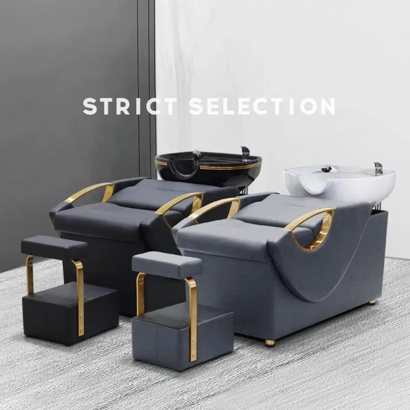 

Парикмахерская Шампунь Парикмахерская Стрижка Полуотверждаемая Смывная Кровать Керамическая Раковина