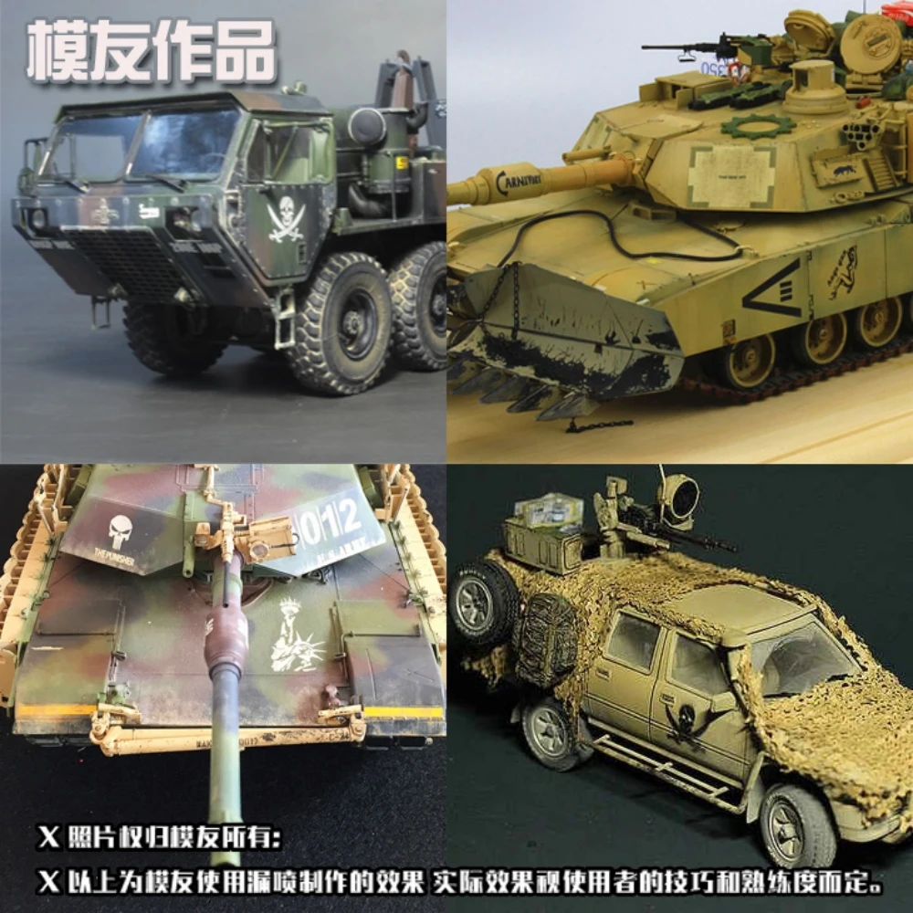 1/35 USA Xe Vũ Trang Thép Không Gỉ Stencil Template Xe Thiết Kế Áo Giáp Rò Rỉ Phun Board Phun Tấm Công Cụ Mô Hình