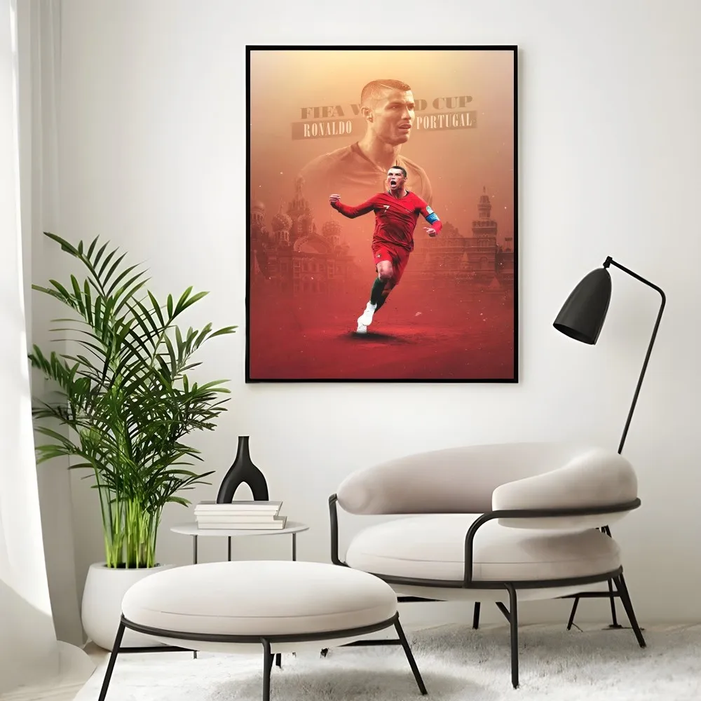 C-Cristiano R-Ronaldo CR7 Classic Vintage Poster Wall Art Painting Study Nordic Home Decor