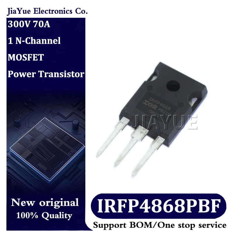 

5pcs/lot 100% New Original Chips IRFP4868PBF 300V 70A MOSFET Field effect tube Power Transistor IRFP4868PbF