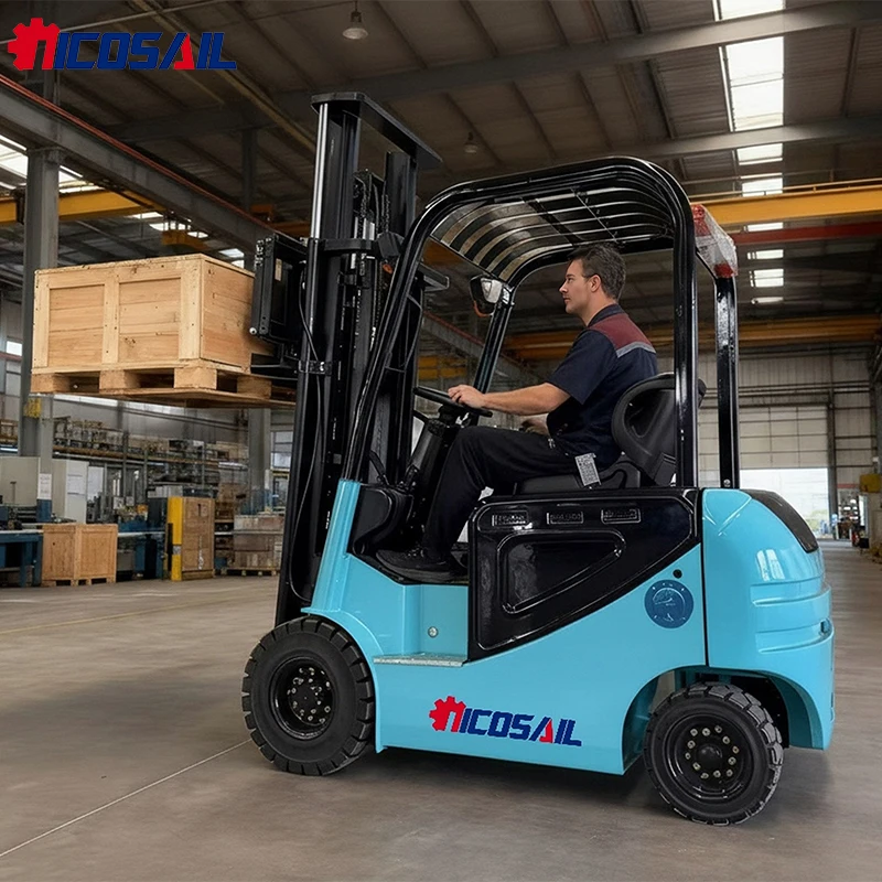 

1.5 Ton Electric Forklift 3m Lifting Height 300W Drive Motor CE Certified Forklift
