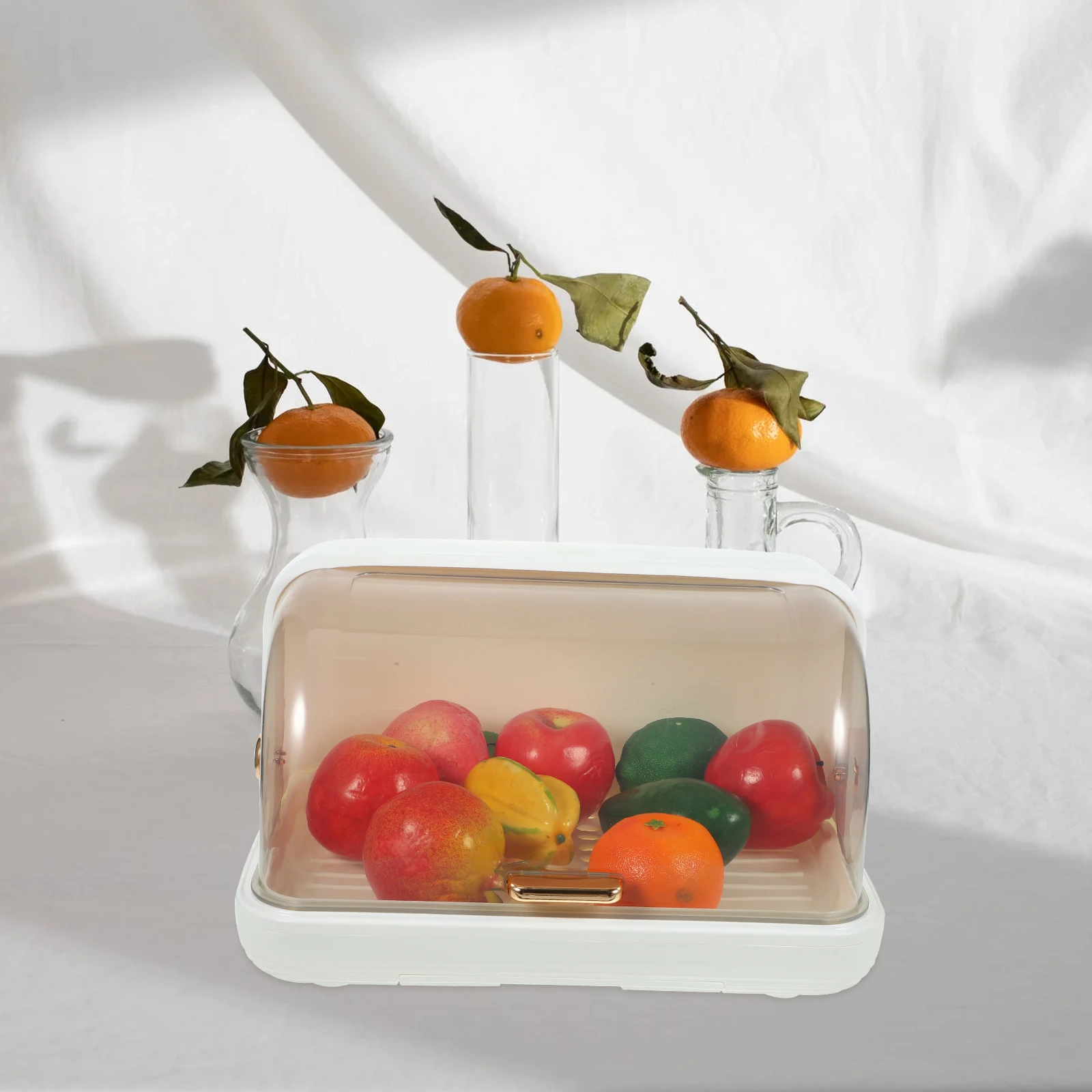 

1pc Baby Bottle Drying Rack With Cover Cup Drain Tray Organizer Storage Holder Kitchen Utensil Cups Bottles Pp Material Desktop