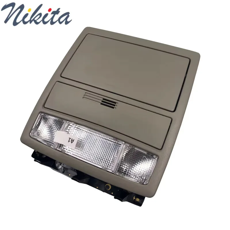 Beige Car Reading Lights Assembly Ceiling Lamp Glasses Case For Toyota Land Cruiser Aurion Toyota Camry 2007 2008 2009 2010 2011 view 5