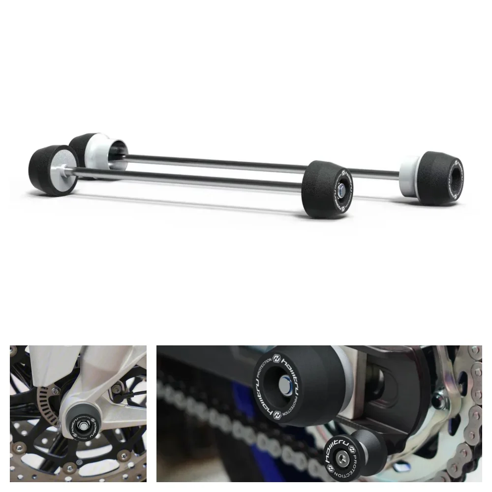 

For Kawasaki Z900 Z900SE Z900RS SE 2017-2024 2025 Front Rear Axle Fork Crash Slider Motorcycle Wheel Hub Anti-Collision Block