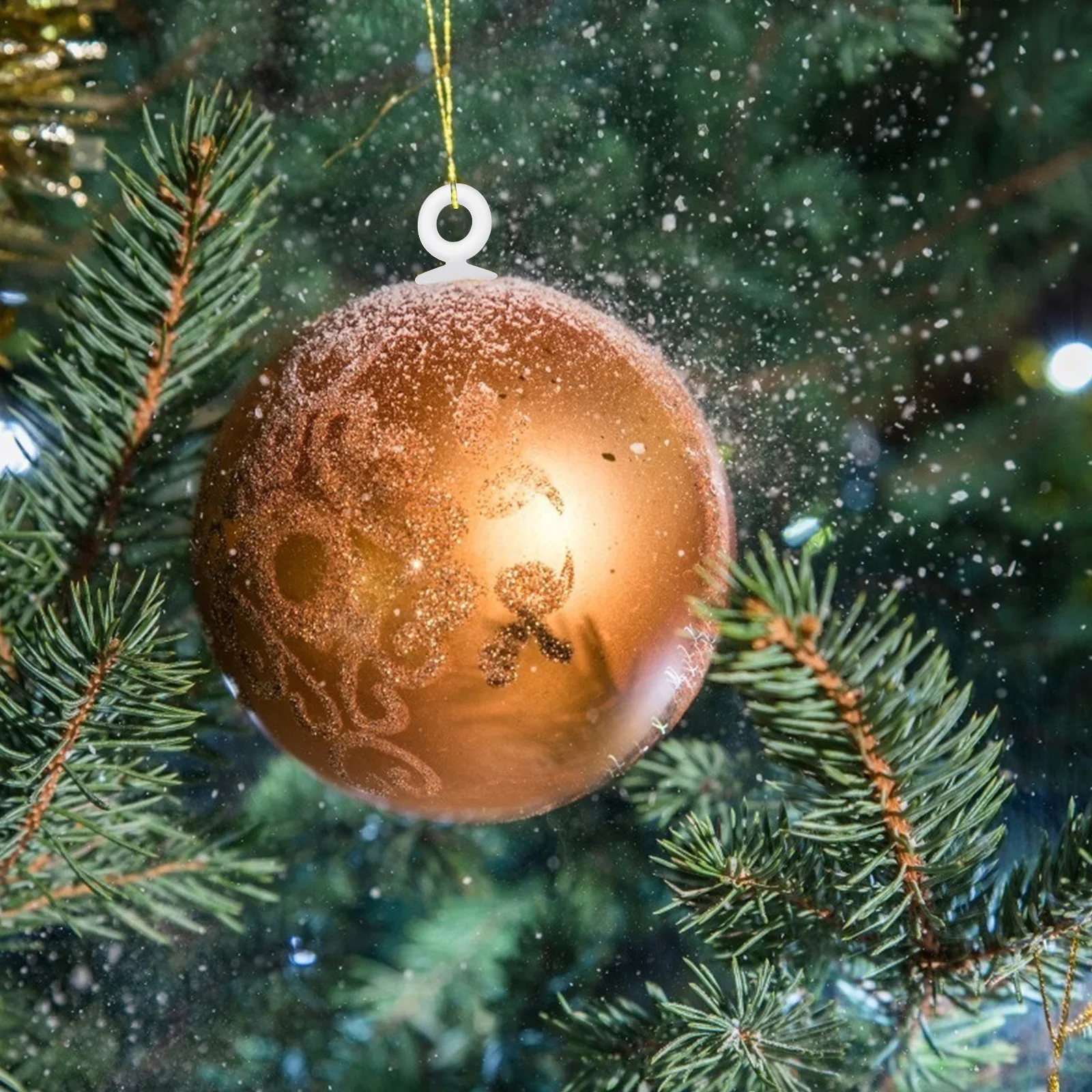 

200pcs Foam Caps Christmas Decorative End Caps For Diy Hanging Ball Ornaments Craft Party Favors Ball Pendant End Cap Creative