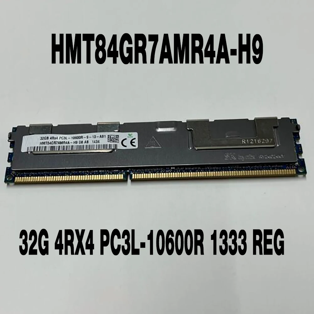 

1PCS HMT84GR7AMR4A-H9 32G 4RX4 PC3L-10600R 1333 REG For SKhynix Server Memory