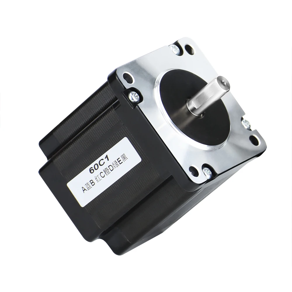 Rtelligent 0.72 Degree 5 Phase Stepper Motor 42C03/60C1 for CNC Kit Engraving Milling Machin