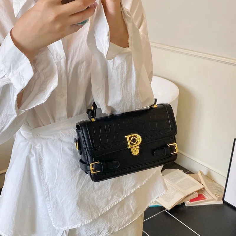 

Elegant Women's Leather Crossbody Fashion Tote Bag Luxury Designer Shoulder Handbag Classic Style For Daily Use