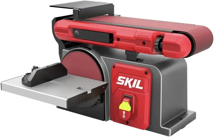 home.SKIL 4.5 Amp Belt and Disc Combination Benchtop Sander - BB9504-00