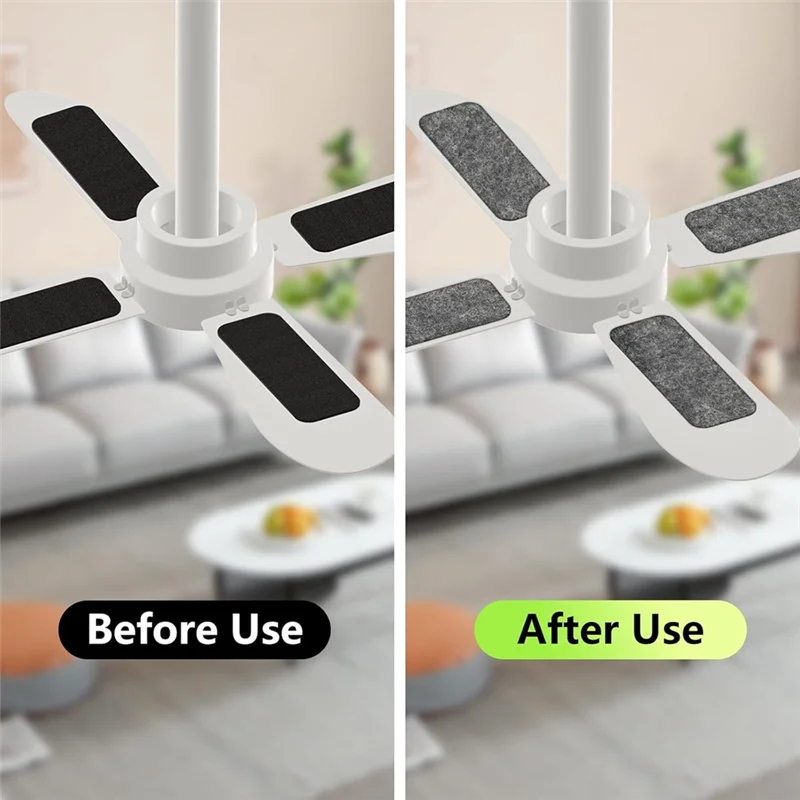 -A89Z 10 шт. универсальные потолочные лопастные фильтры для вентиляторов, активированный кокосовый уголь, легкая установка воздушных фильтров