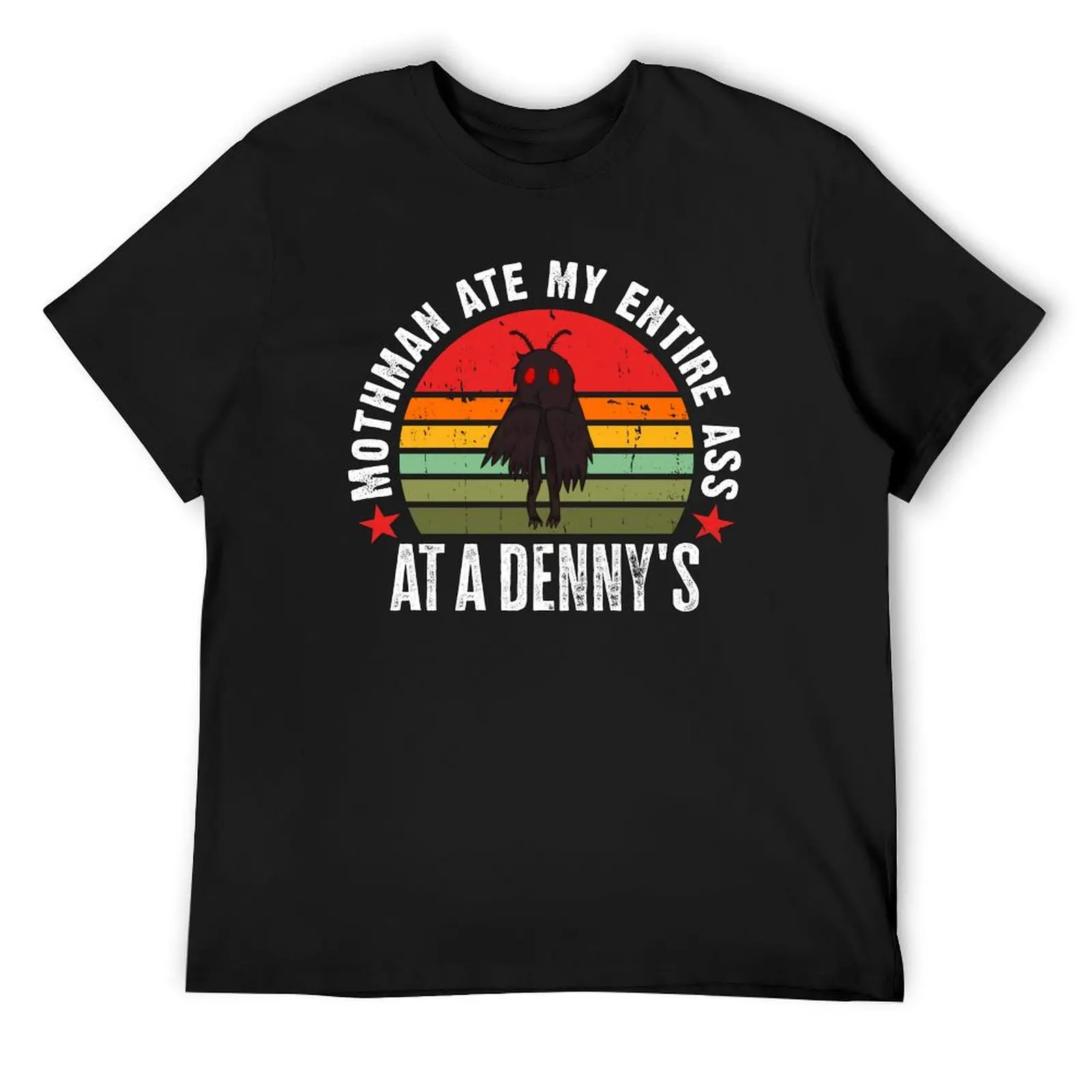 Vintage Mothman Ate My Entire Ass At A Denny's Cryptid Mothman T-Shirt