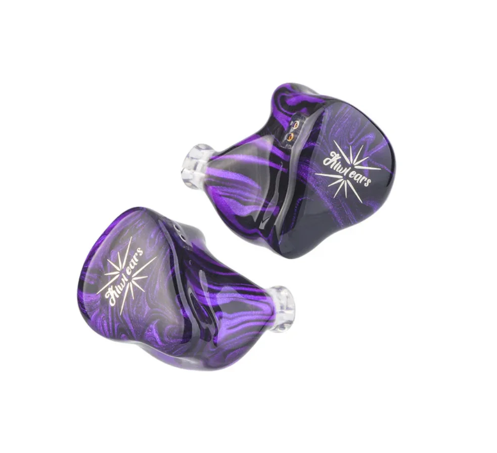 Kiwi Ears Quartet 2DD+2BA Hybrid In-Ear Monitor 10mm Titanium Dynamic Driver IEM Earphone HiFi Headphone