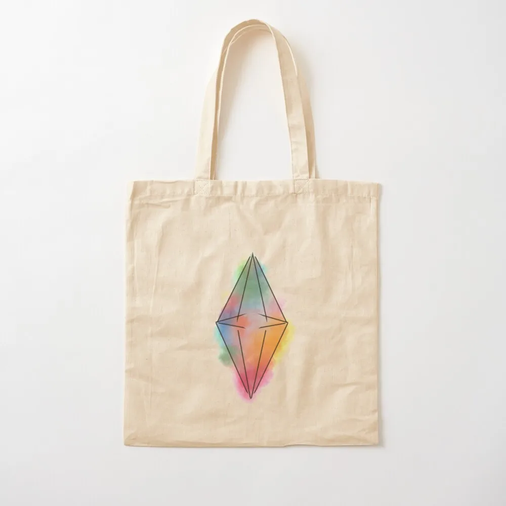 حقيبة حمل بلومبوب بألوان مائية حقيبة تسوق نسائية حقيبة حمل شخصية حقائب نسائية من القماش