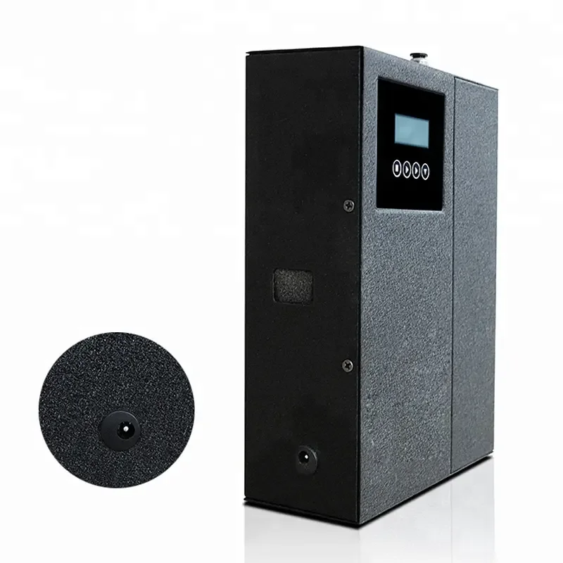 Modern Waterless Smart Aromatherapy Scent Diffuser Machine Essential Oil Nebulizing Oil Double Nozzle Sauna Room