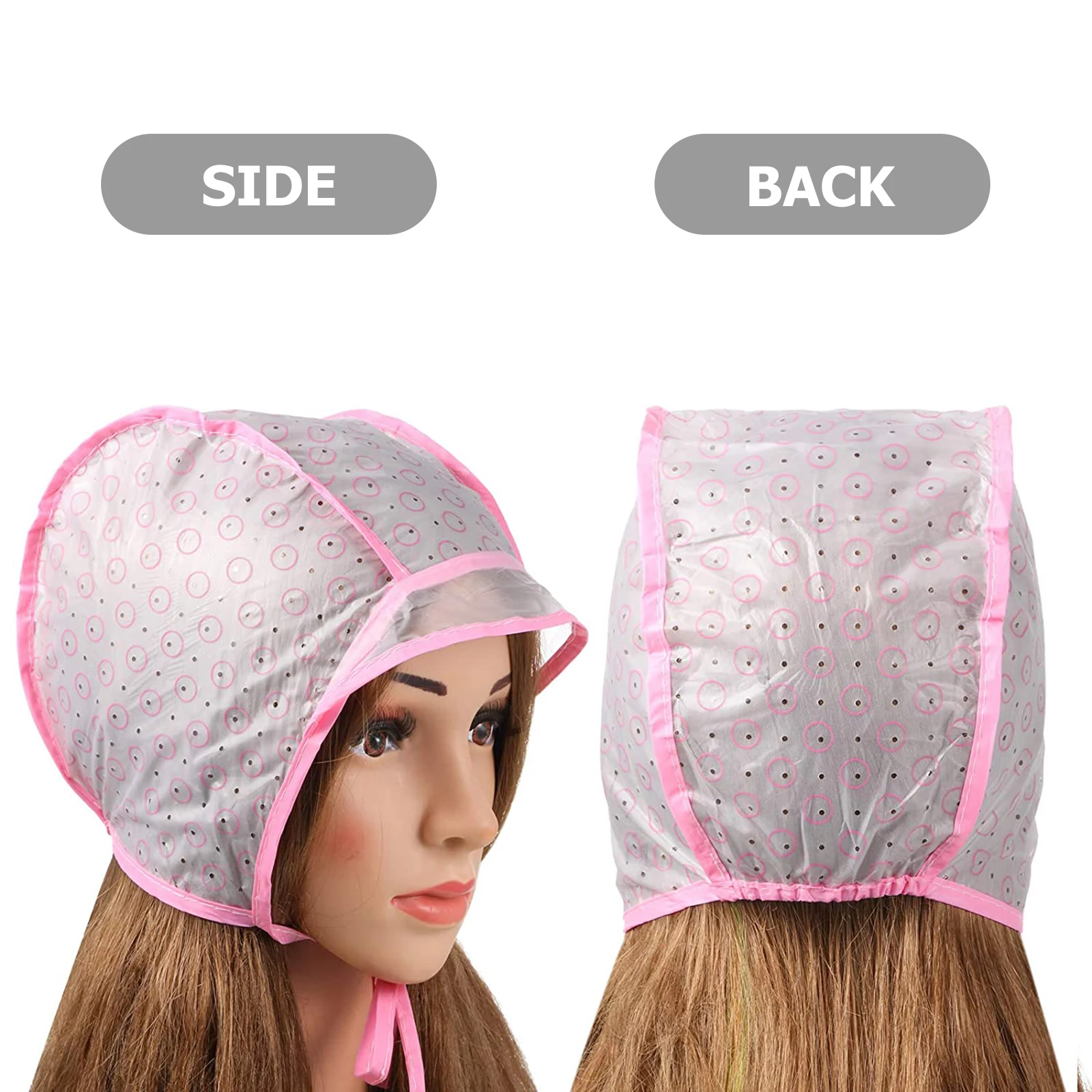 

6pcs Highlight Cap Hair Dye Tool Kit Crochet Hooks PE Material DIY Salon Styling Safe Durable Women Girls Ladies Gift
