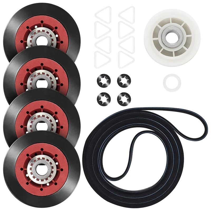 

Maintenance Kit Support Roller 4392067 Dryer 27Inch Includes WPW10314173 Drum And 661570V And 279640 Idler