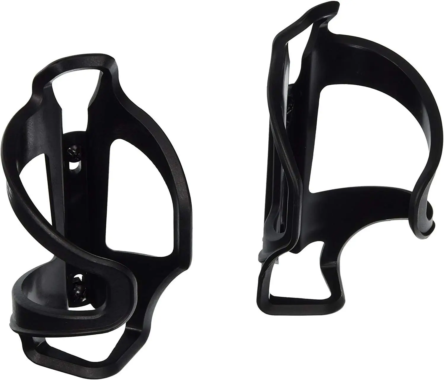 

Bike Bottle Cage Pair - Side Load Design for Easy Access, Holds Most Bottles, Durable Composite Fiber
