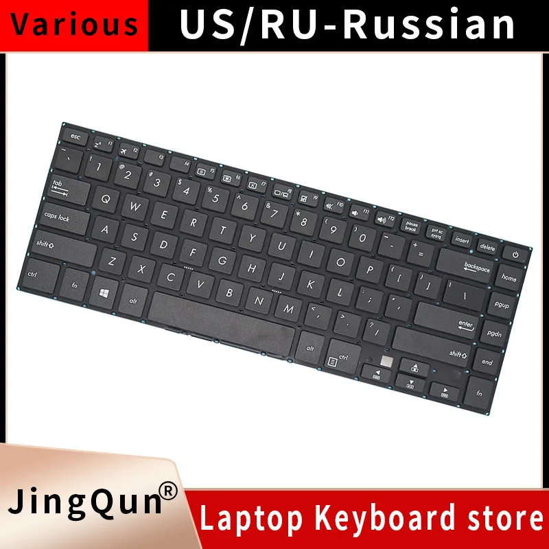 US Spanish Russian Brazil Laptop Keyboard For ASUS VivoBook 15 X510 F510 X510U X510UQ F510UA X510UA Keyboards