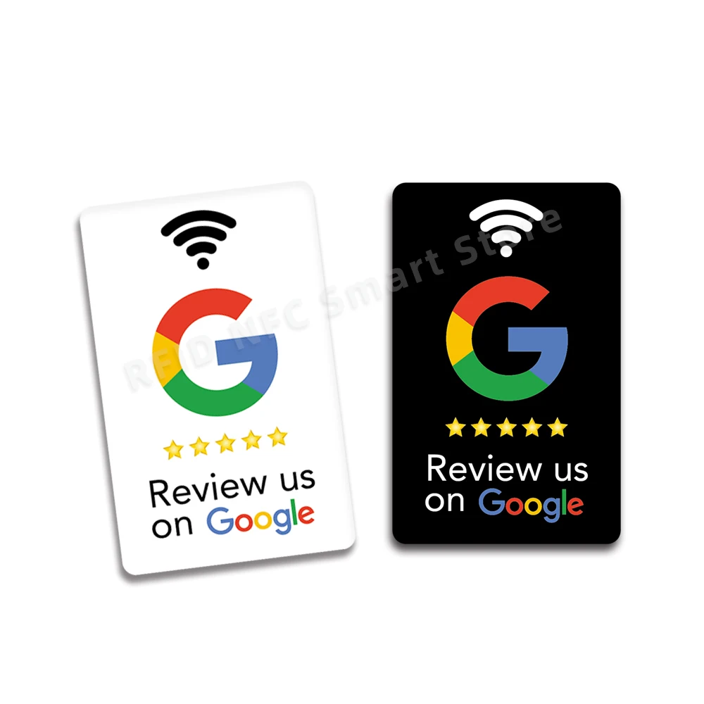 

Google Reviews NFC Cards Boost Your Reviews PVC Material Durable