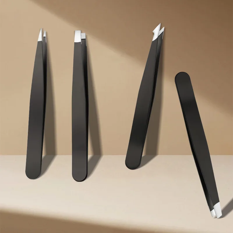 ZIKOKO Stainless Steel Eyebrow Tweezers Set Hair Removal Eyelash Helper Tools