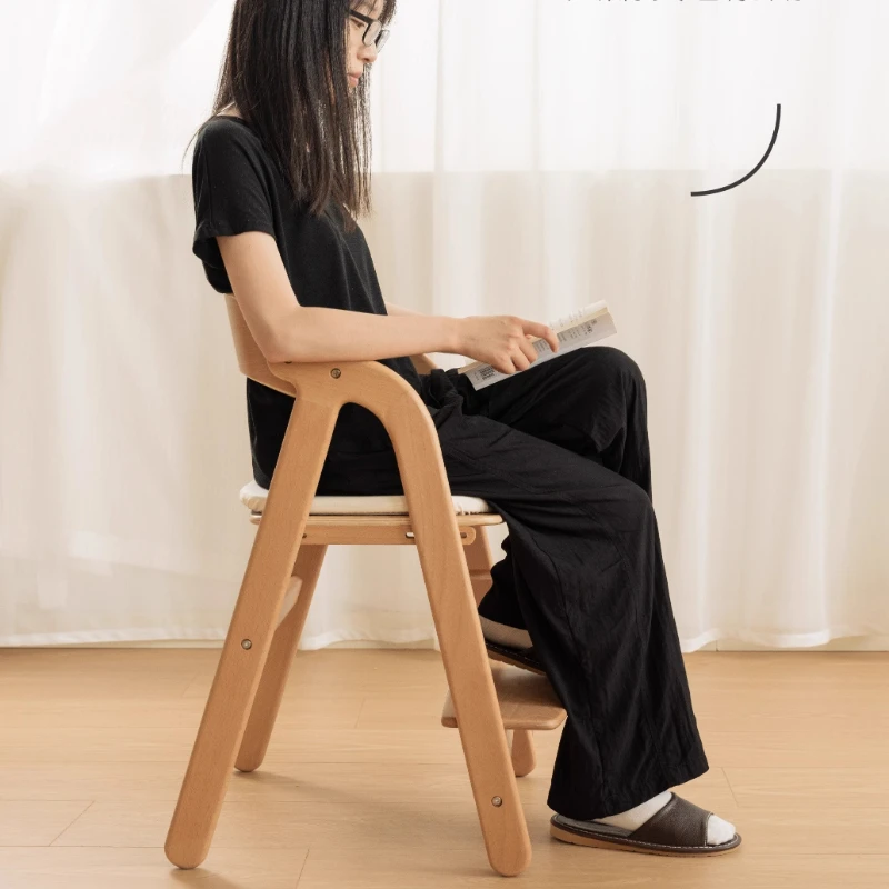 كرسي أطفال قابل للتعديل ارتفاع الخشب تزايد مكتب مذاكرة كرسي مقعد الطفل مريح مسند الظهر كرسي طفل سيلا Infantil الأطفال