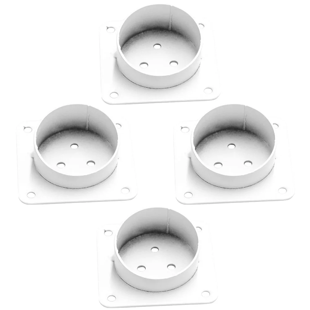 Furniture Leg Attachment Plates Slanted Table Connector Desk Legs Feet Mounting