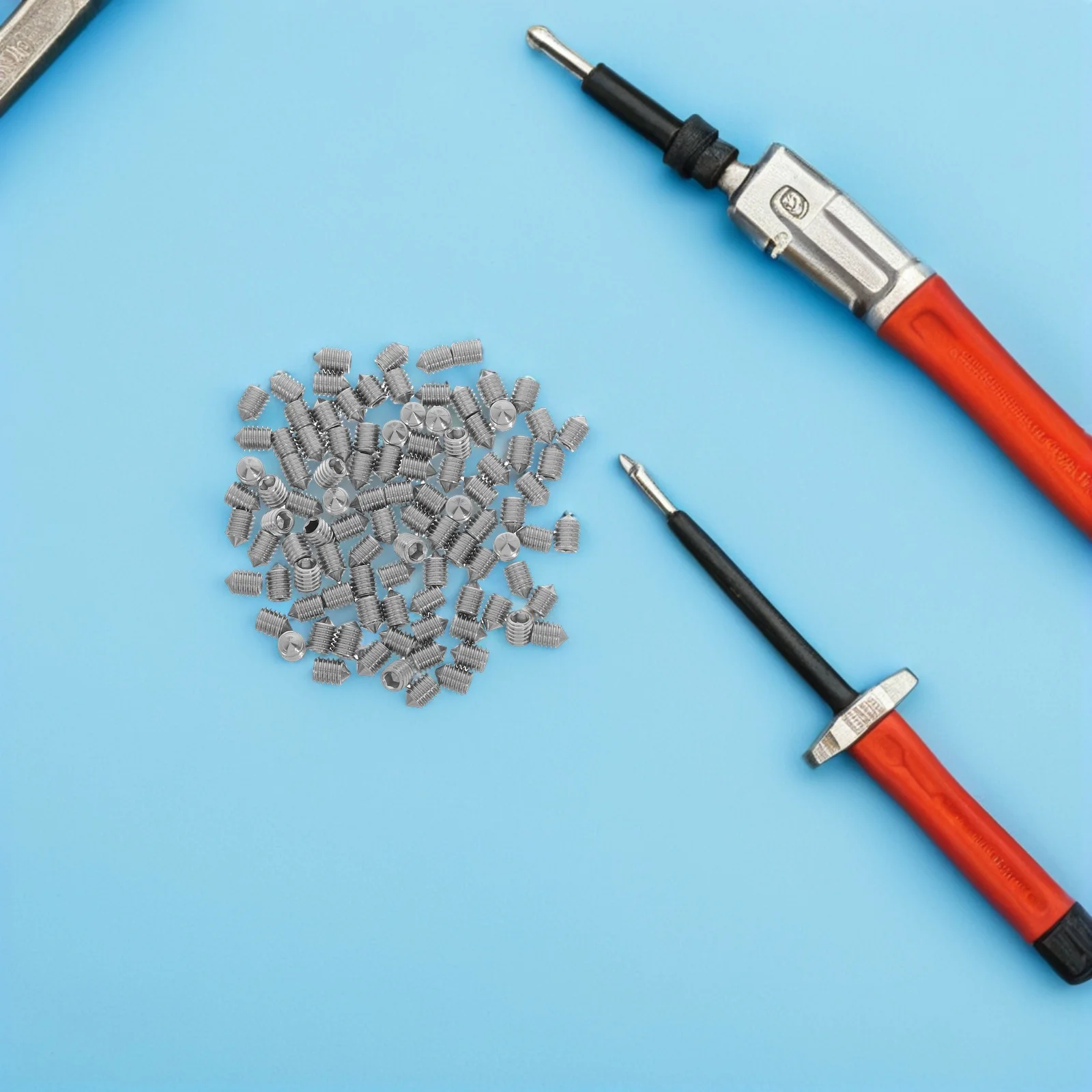 

100Pcs Towel Bar Mounting Screws Stainless Steel Small Screw Set M6x8 Bathroom Rack Repair Replacement Accessories Durable Towel