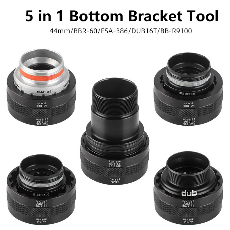 TOOPRE 5 in 1 Bottom Bracket Tool TL fc24 fc25 DUB BBR60 BB93 Mega evo BB52 BSA30 BB386 Installation Tool Remover Repair key Cup