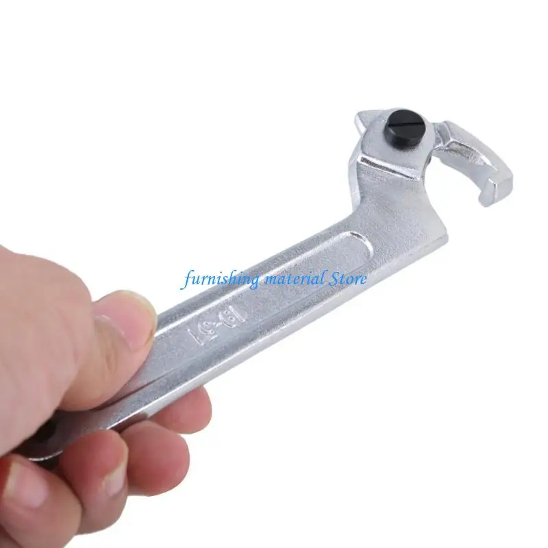 

Y5GD Adjustable Hook Wrenches Nut Bolts Universally C Spanner Screw Nut Driver