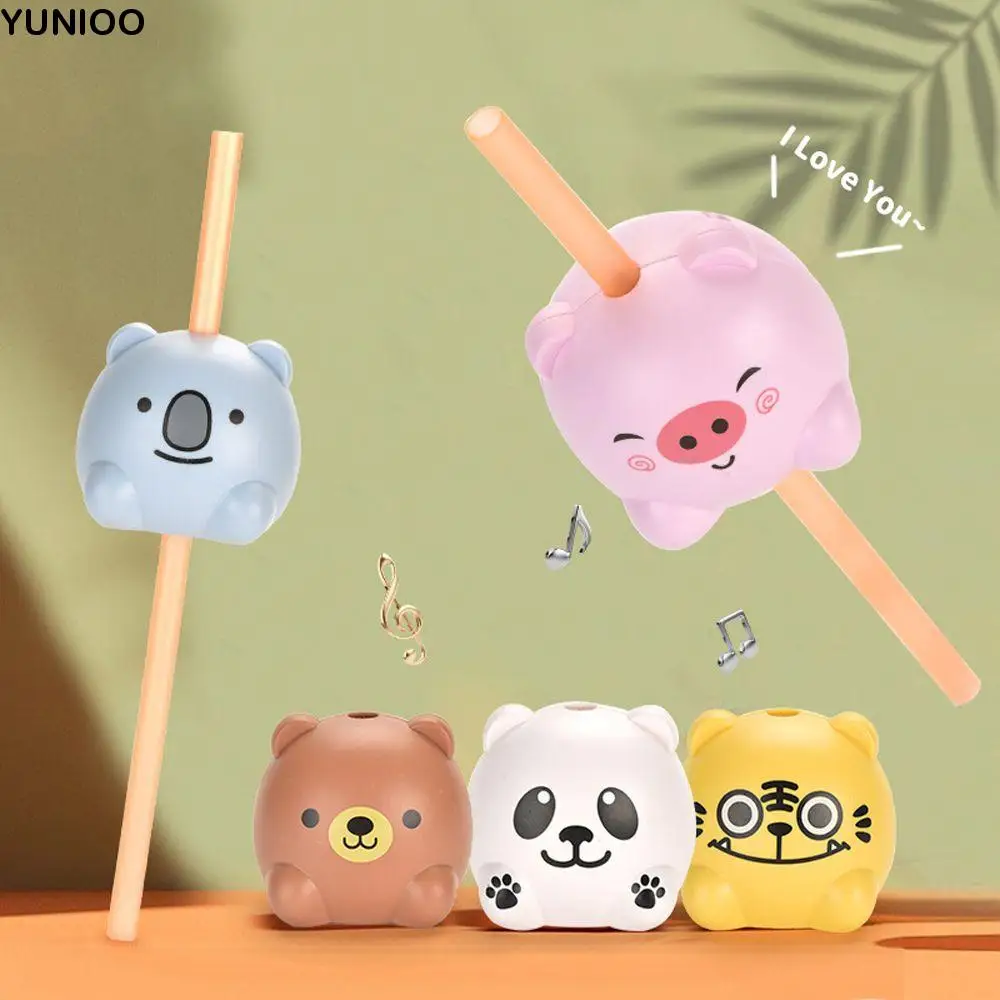 

Cartoon Educational Toddle Birthday Gift Liquid Sensors Musical Toy for Kid Drinking Sound Straws Sounds Toy Talking Straws