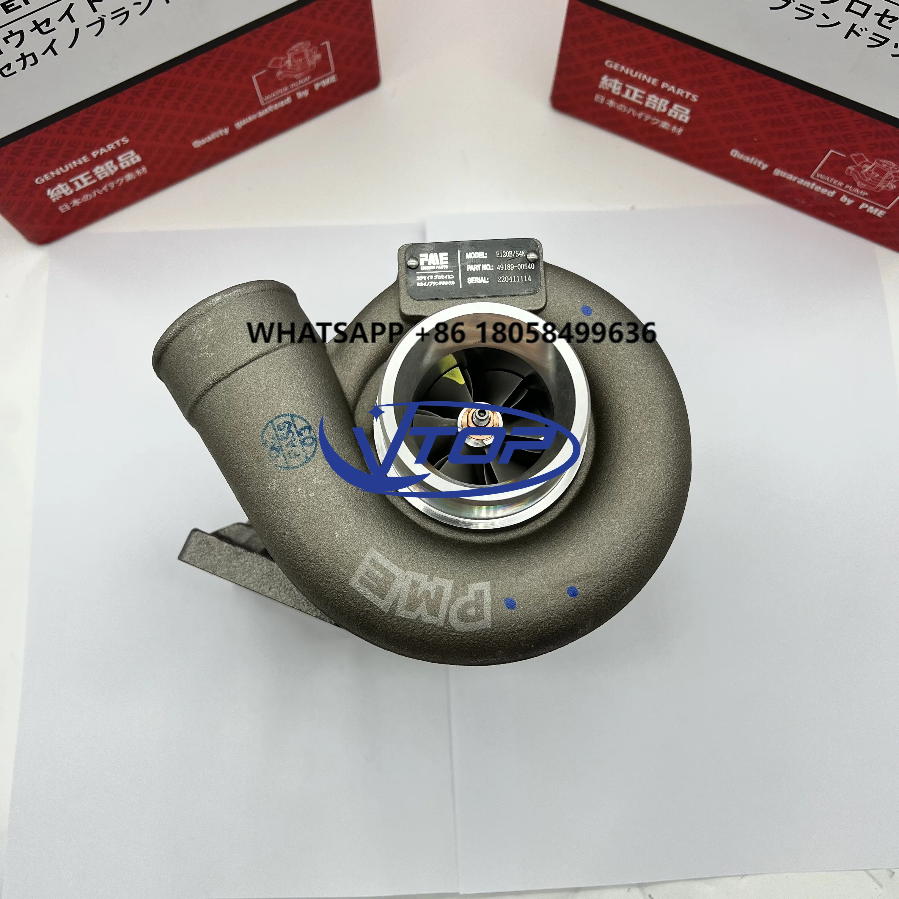 

49189-00540 Turbocharger Supercharger for Caterpillar E120B Excavator S4K 4BG1 Engine Parts Turbocharger