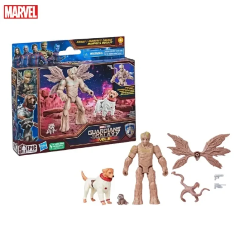 Hasbro Marvel Guardians of the Galaxy Groot Cosmo creative personality model joints movable figures ornaments children's toys