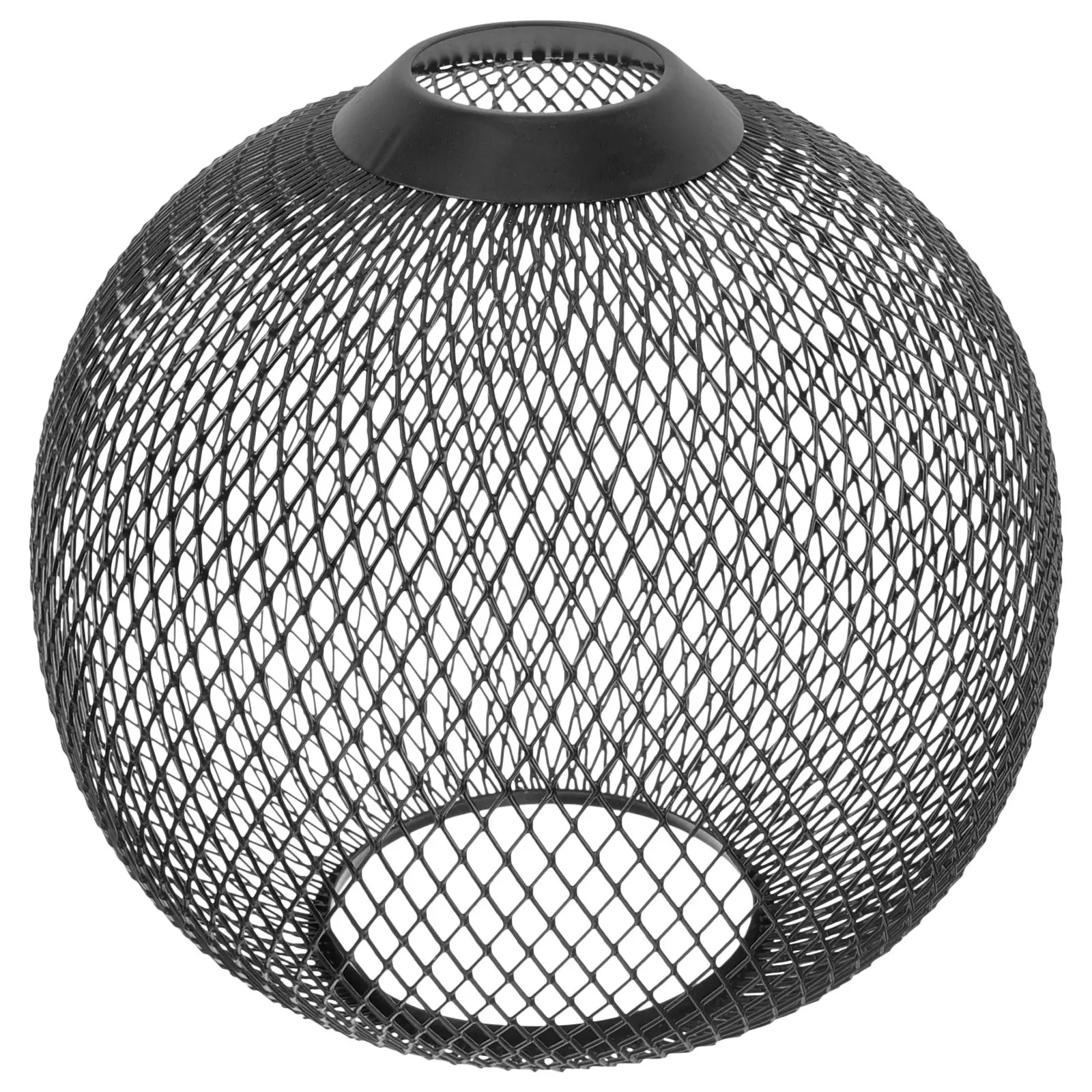 

Декоративный сетчатый абажур из железной проволоки с вырезами, полый, в форме шара, для потолочных, подвесных и напольных светильников, теплое элегантное освещение для дома